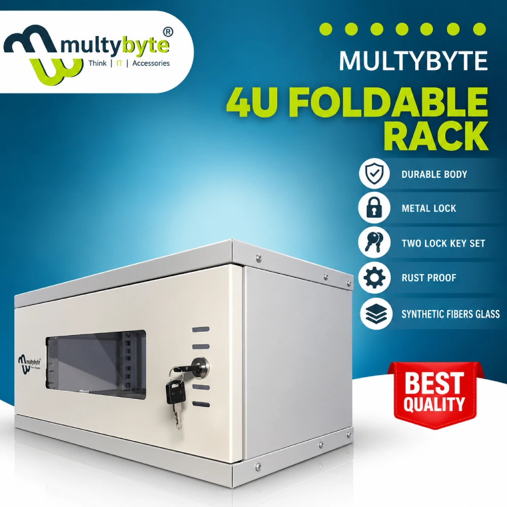 Multybyte Networking Rack 4U view 4